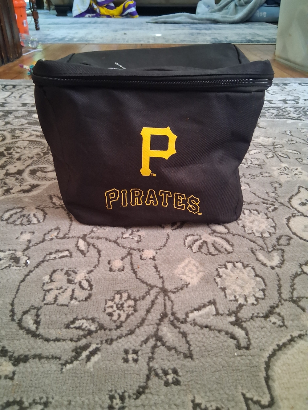 Pittsburgh Pirates Black and Yellow Toiletry Bag